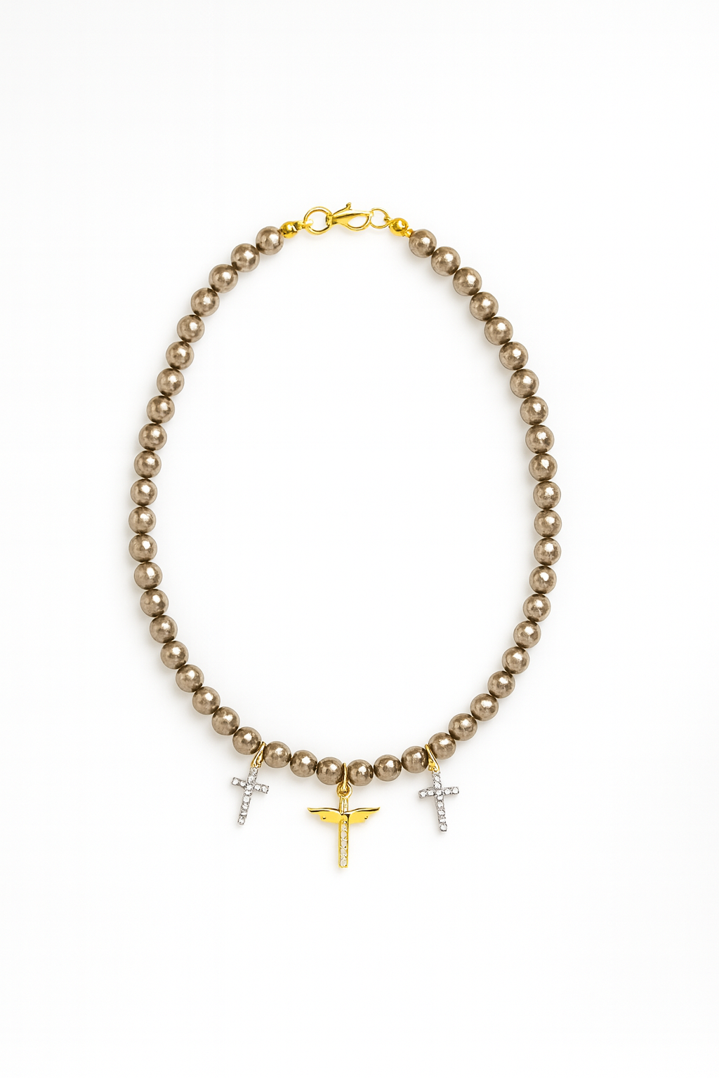 Winged Cross Necklace