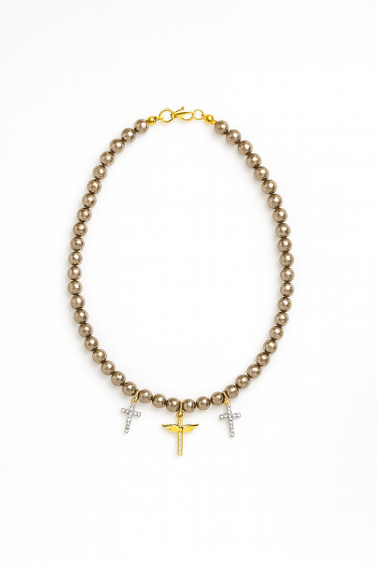 Winged Cross Necklace